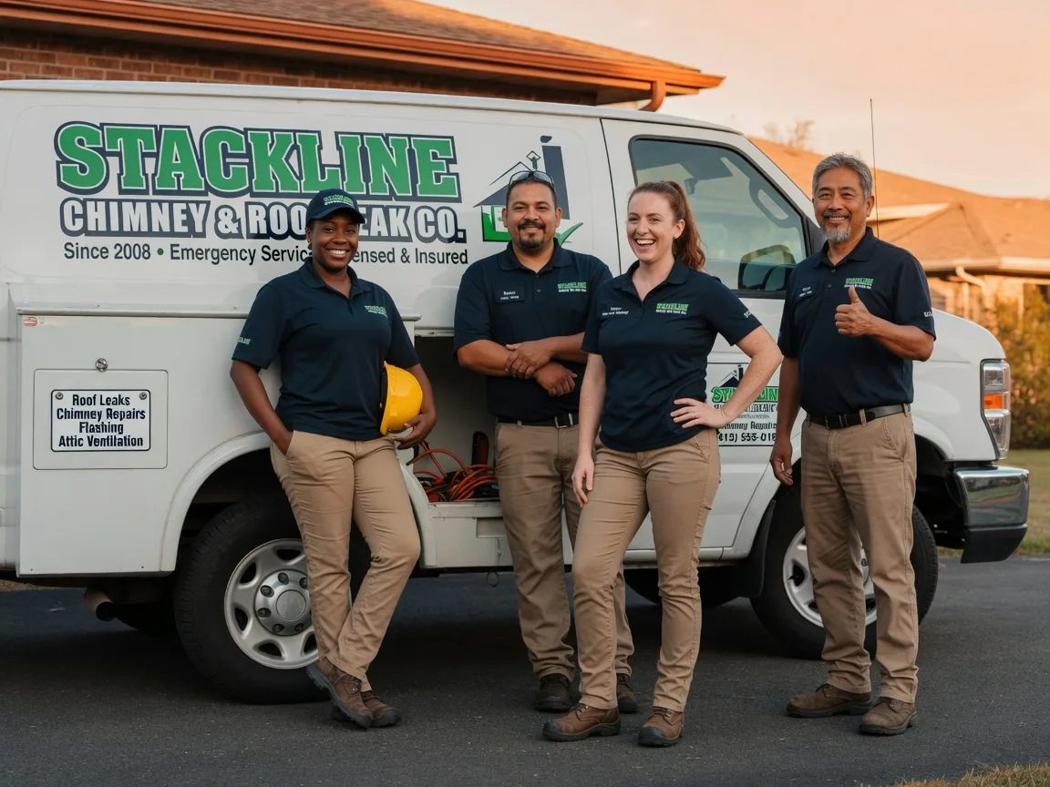 Chimney flashing repair company in Colfax, ND